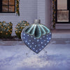 Member's Mark Pre-Lit 32-inch Pre-Lit Silver Infinity Light Ornament Decor