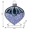 Member's Mark Pre-Lit 32-inch Pre-Lit Silver Infinity Light Ornament Decor