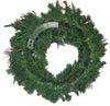 30-in Pre-Lit Artificial Natural Christmas Wreath 50 LED Lights Battery Operated
