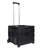 Elevon Office Cart Rolling Cart Basket Storage Container with Wheels and Handle