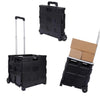 Elevon Office Cart Rolling Cart Basket Storage Container with Wheels and Handle