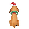Gemmy 4 ft. LED Max with Wreath Christmas Inflatable