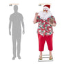 6 ft. Animated Beach Holiday Santa