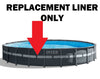 Replacement Liner for Intex 24FT X 52IN Round Ultra XTR Frame Above Ground Pool