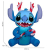 Gemmy 3.2FT Lighted Stitch Sitting with Candy Cane Christmas Inflatable