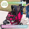 Petique Durable Pet Stroller for Pets up to 50-lbs Razzberry