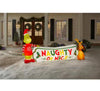 Gemmy 9FT Wide LED Grinch and Max with "Naughty or Nice" Scene Inflatable