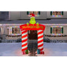 Gemmy 10-Foot Giant-Sized LED Archway Grinch Merry Grinchmas Christmas Inflatable