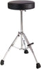 Gibraltar GGS10T Tall 27-inch Stool with Round Seat, Fold Up Tripod with Foot Rest