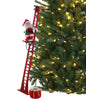 Mr. Christmas 43" Super Climbing Santa Holiday Decoration White Santa