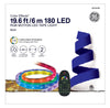 GE Color Effects 19.6 Feet RGB Motion LED Tape Light Corded Multi-color