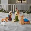 Home Accents Holiday 6-Piece LED Nativity Scene Plastic Holiday Decoration