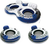 Intex River Run II 2-Person Float with Built-in Cooler and Two River Run Single Rider Float
