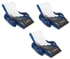 Intex Floating Pool Recliner Lounge 71 Inch X 53 Inch Blue White