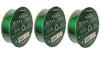3-Pack Kirkland Wire Edged Green Striped Sheer Ribbon 50 yards x 1.5 inches