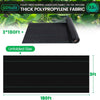GDNaid 3ft x180ft Weed Barrier Landscape Fabric Heavy Duty 3.2-oz