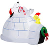 Gemmy Peanuts 4.5-FT Snoopy and Woodstock Igloo Scene Holiday Inflatable