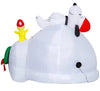 Gemmy Peanuts 4.5-FT Snoopy and Woodstock Igloo Scene Holiday Inflatable