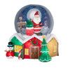 Member's Mark 9-FT Pre-Lit Inflatable Snowglobe 104" x 96" x 108"