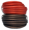 InstallGear 10 Gauge Power or Ground Wire Red/Black Wire 25-Feet Each