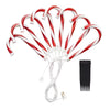 Home Accents Holiday 16.5 inch Candy Cane LED Pathway Lights 8-Pack