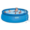 Intex 15ft x 48in Easy Set Above Ground Inflatable Pool w/Pump and Solar Cover