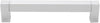 Alno A420-6-PC 6 Block Modern Collections Pulls, Polished Chrome