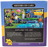 Dowdle Folk Art 438 Jigsaw Puzzle - History of Cars - 500 Piece