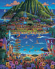 Dowdle Folk Art 461 Jigsaw Puzzle - Kauai - 500 Piece