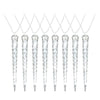 Gemmy LED Lightshow Shooting Star Icicle Lights White Set of 8