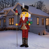 Member's Mark 8-FT Pop-Up Twinkling Nutcracker Yard with White LED Lights