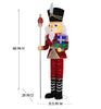 Member's Mark 8-FT Pop-Up Twinkling Nutcracker Yard with White LED Lights