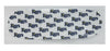 MLB Tampa Bay Rays Bandages (6-Pack), White, One Size