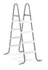 Intex Steel Frame Above Ground Swimming Pool Ladder for 48" Wall Height Pools