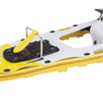 ALPTREK Pro SPIN Snowshoe Kit with Sawtooth Grip, Poles, Case Yellow/Small