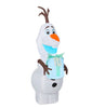 Disney 4FT Lighted Olaf with Blue Gift Christmas Yard Inflatable