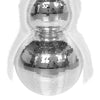 Member's Mark 36-inch Silver Mirror Disco Snowman with Hat and Scarf Decor