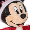 Disney 30-in Mickey Mouse Lighted Tinsel Yard Sculpture Classic White Lights