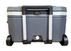 Igloo 60-Quart Wheeled Cooler Sunset 60 Roller Edition Carbonite/Stratos Gray