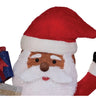 Holiday Living 4-FT Freestanding Pop-Up Santa Yard Decoration with White LED Lights