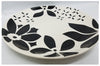 Tabletops Unlimited ALYSON 8" Round Salad Plate White with Black (4-Pack)