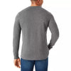 Member's Mark Men's Long Sleeve X-LARGE Thermal Henley Grey Heather 2-Pack