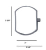4-Pack Replacement O-Shape Spring Pins for Pro Series Above Ground Pools