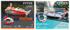 Intex River Run 4-Pack 2 Fire Red River Run and 2 Blue River Run 53" Lounge