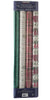 Kirkland 4 Roll Christmas Gift Wrap 180 sq ft: Poinsettia/Green/Merry Christmas/Plaid