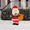 Holiday Living 4-FT Pop-Up Santa Pre-Lit Christmas Sculpture