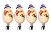 GE StayBright 4-Marker White Snowman Christmas Pathway Markers
