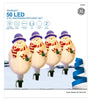 GE StayBright 4-Marker White Snowman Christmas Pathway Markers