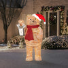Holiday Living 3.5-FT Rattan Bear with Lantern Christmas Decoration