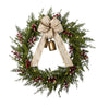 Holiday Living 30-in Dover Pre-lit Battery-Operated Artificial Christmas Wreath